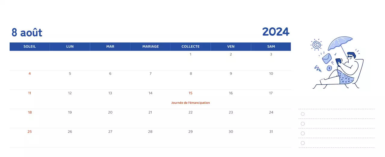 Un calendrier aux illustrations colorées et émouvantes