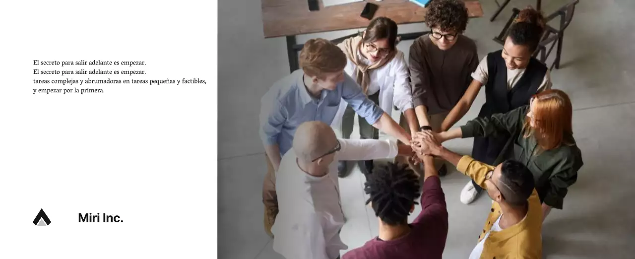 Un sencillo calendario corporativo en gris