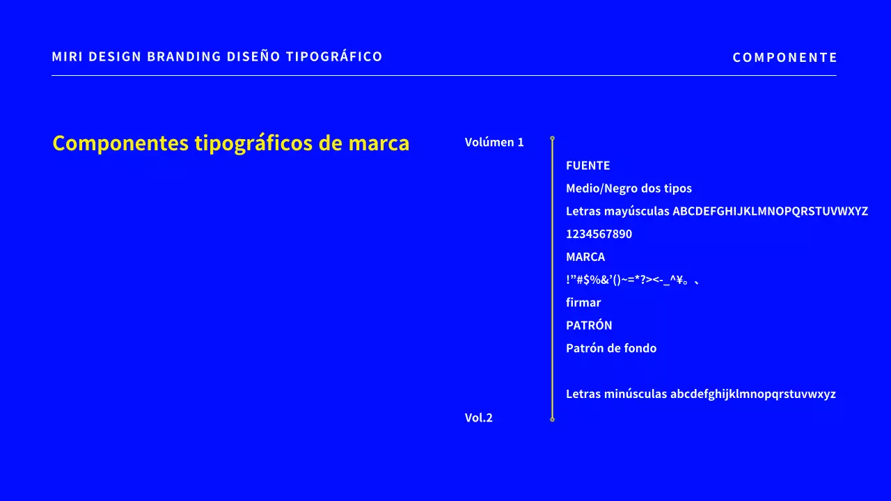 Una sencilla propuesta de diseño tipográfico de marca en azul.
