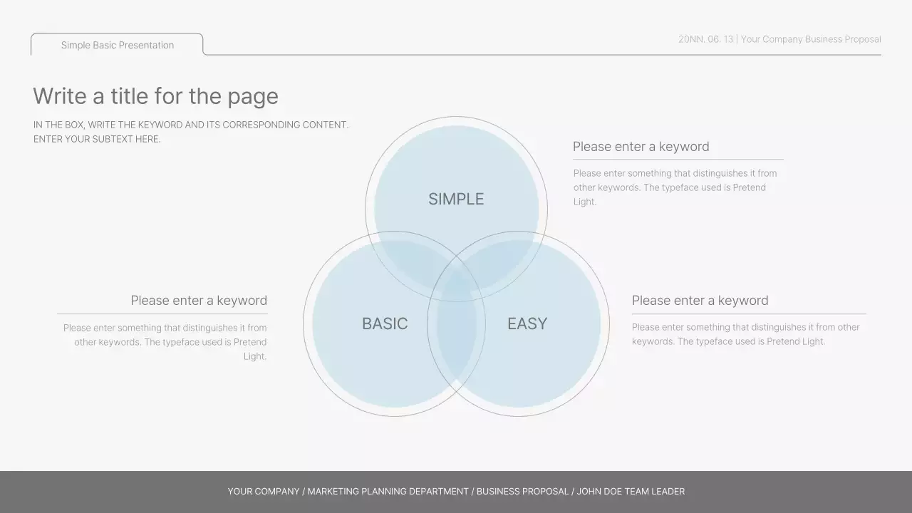 White Simple Design Presentation