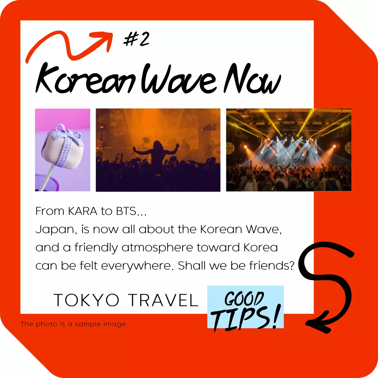 Red Trendy Travel Guide Instagram Carousel