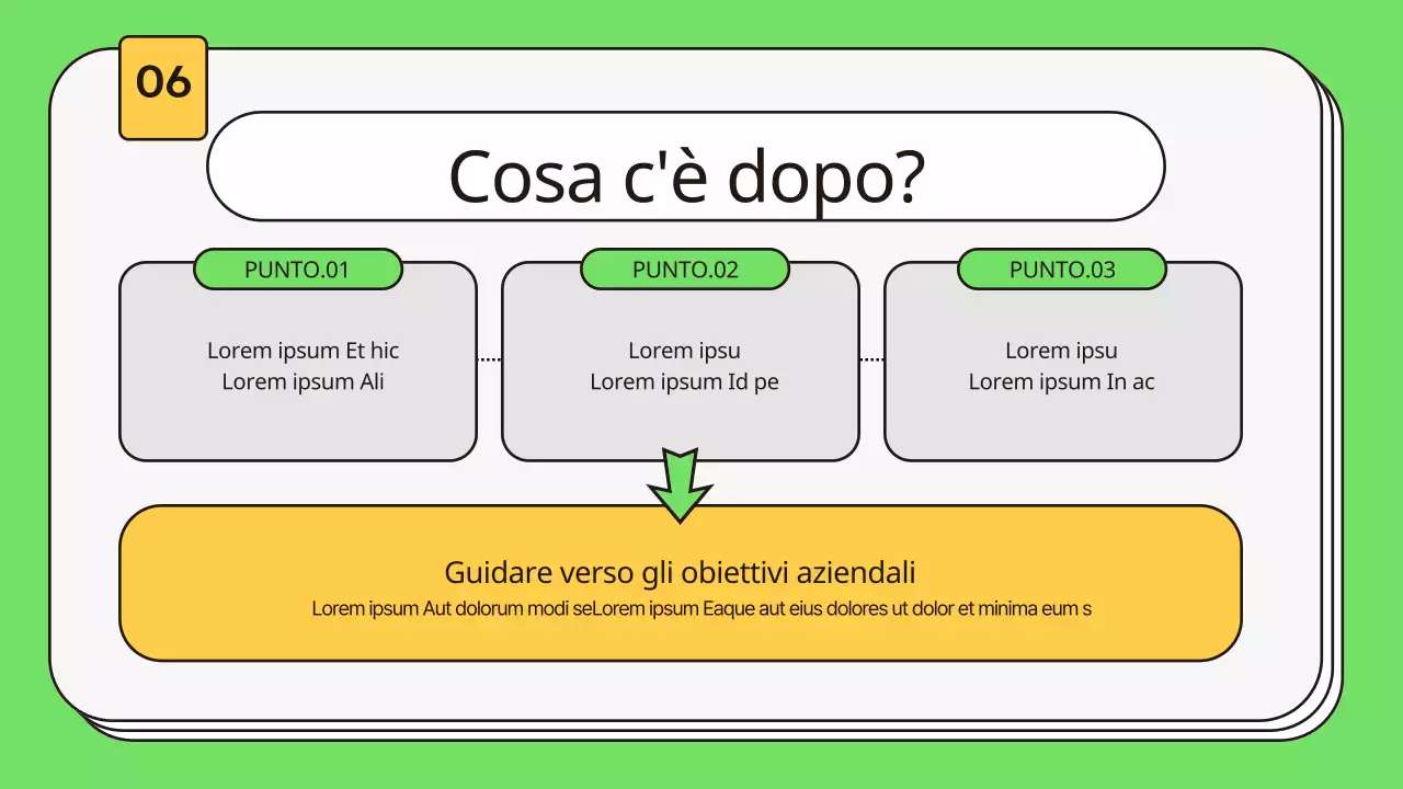 Una lettera di presentazione kitsch per nuove assunzioni in giallo e chartreuse