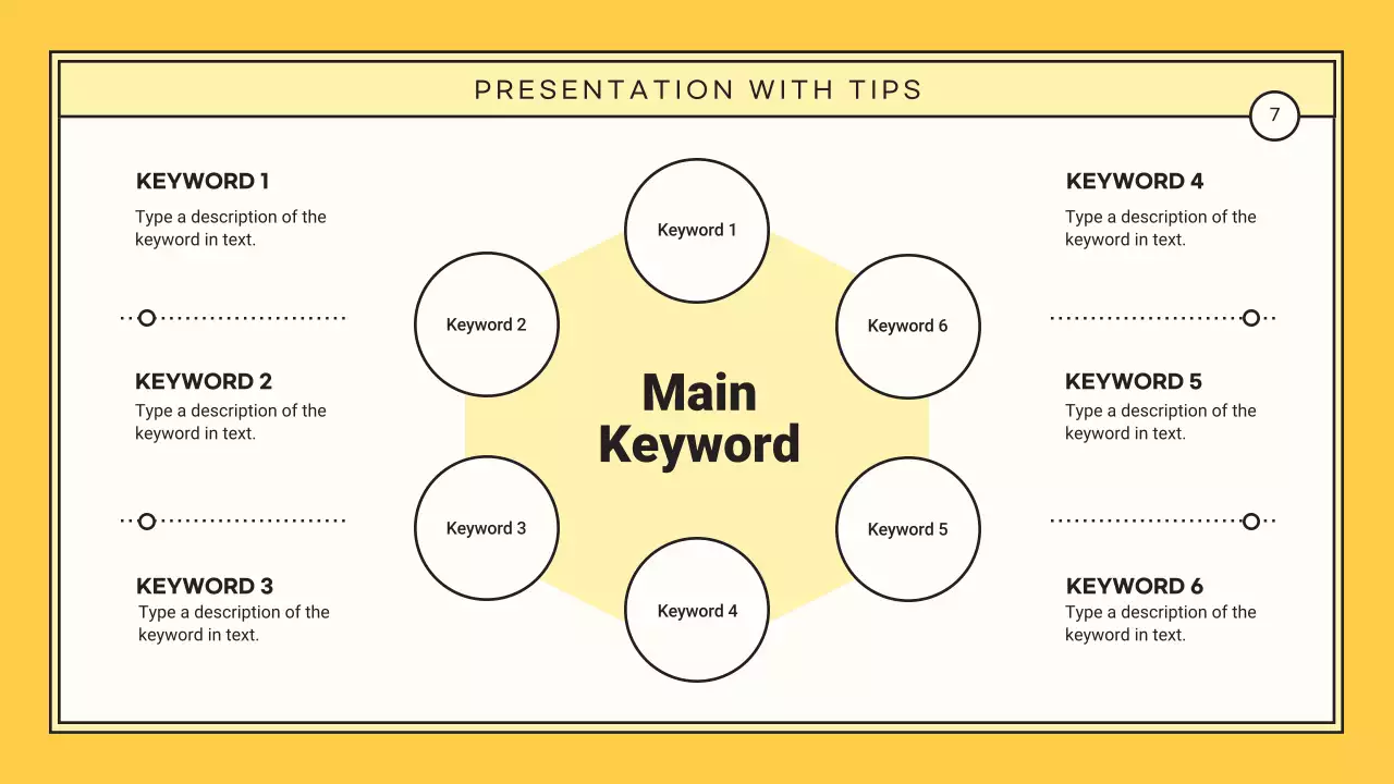 노랑의 심플한 핵심을 담은 제안서