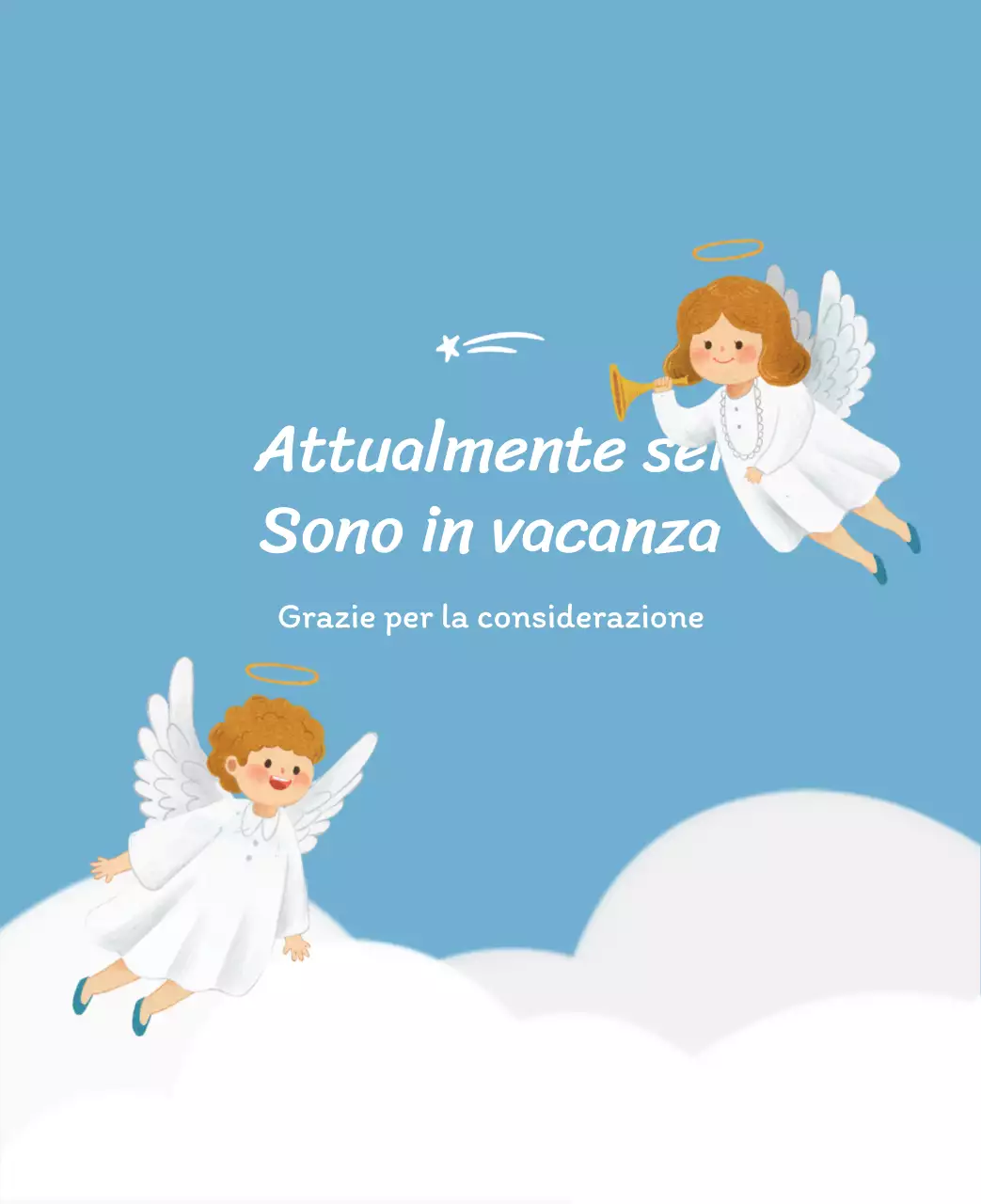 Un calendario devozionale con illustrazioni accoglienti e versetti della Bibbia su uno sfondo blu chiaro