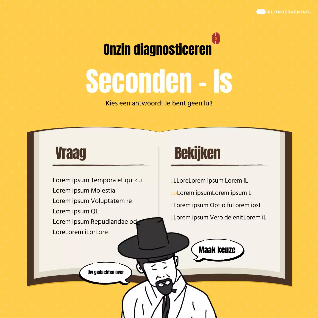 Geelzwarte proptest @yellowandblackgagtest