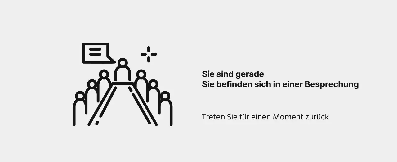 Ein einfacher Unternehmenskalender in Grau