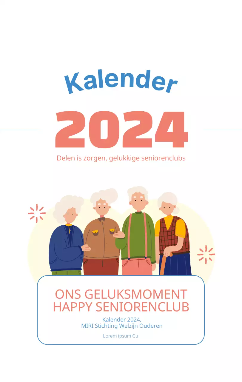 Werkkalender met prachtige illustraties