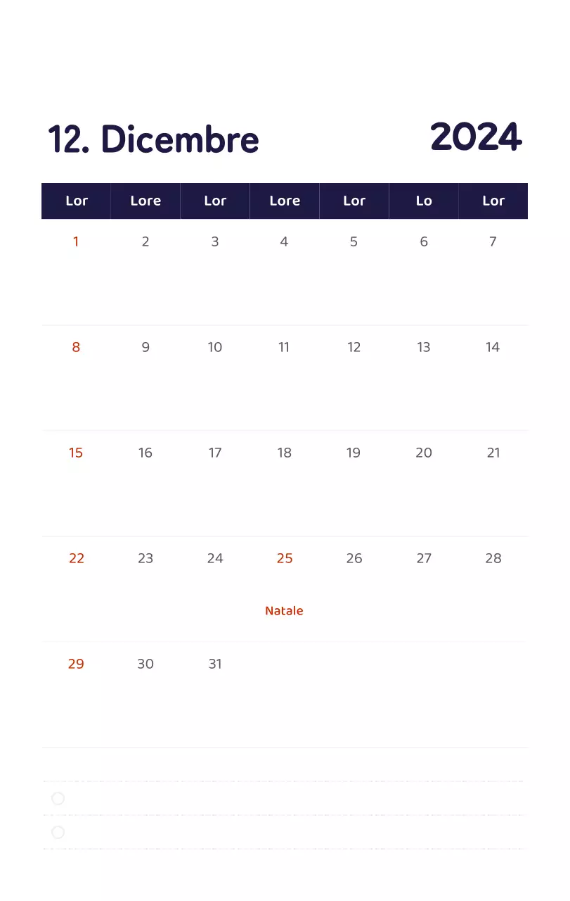 Un calendario con illustrazioni colorate ed emozionali