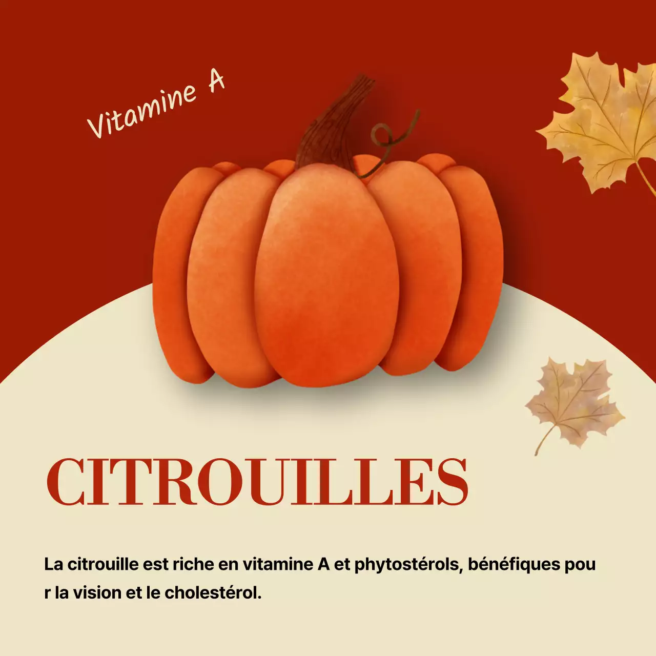 Promouvoir les fruits simples et de saison en rouge