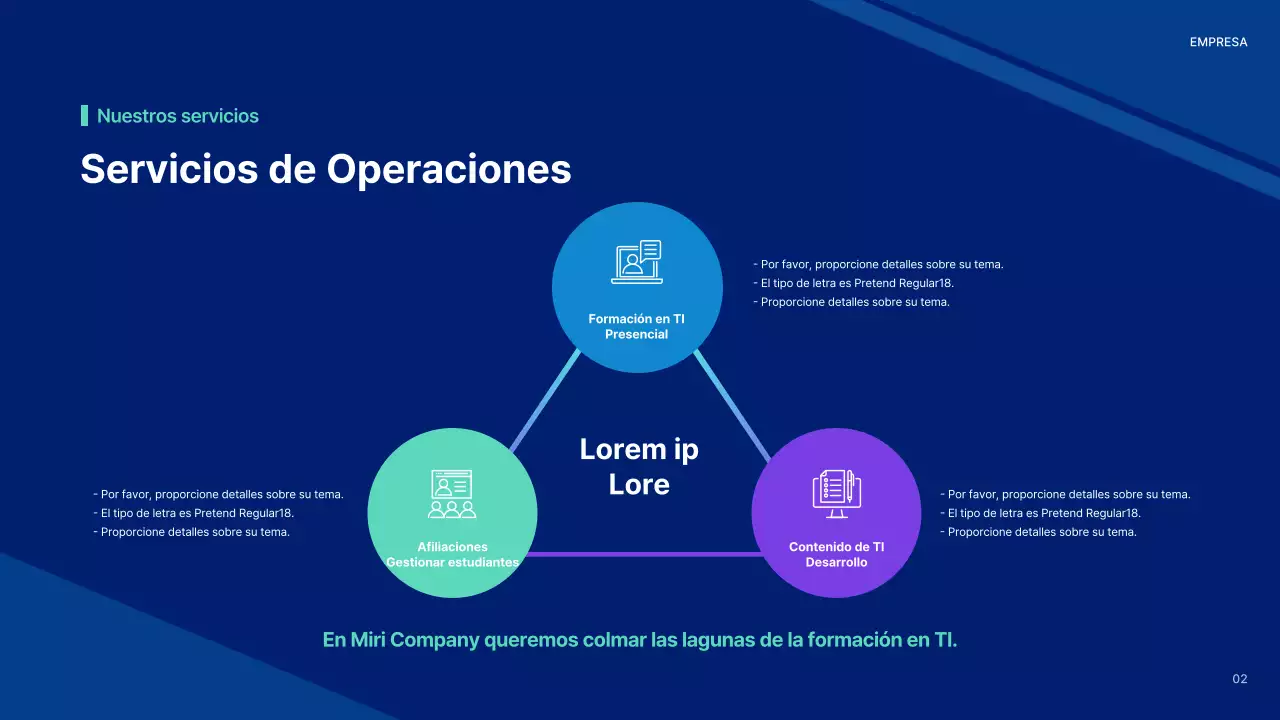 Un sencillo informe azul y menta de la reunión de la acción de resultados
