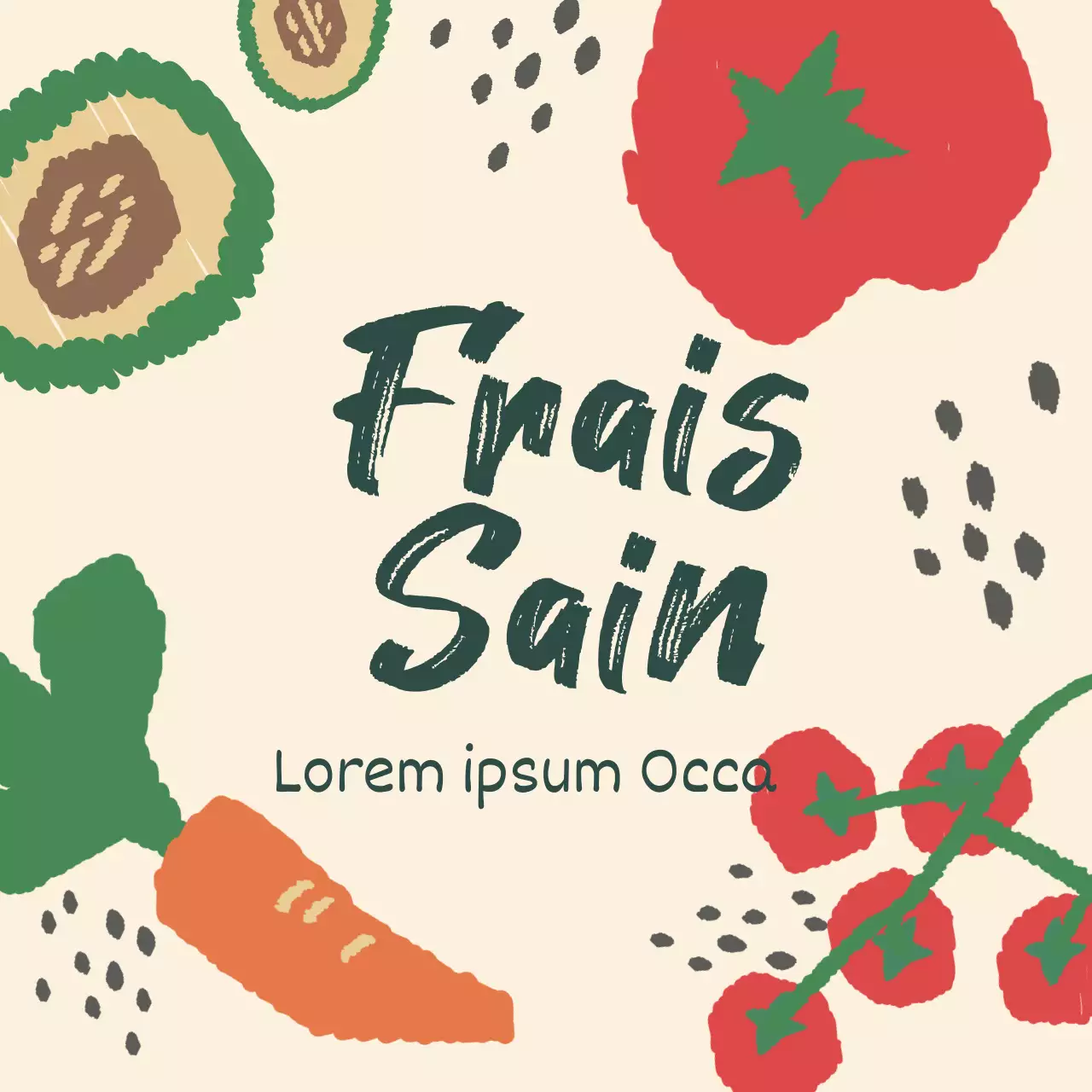 Promotion des légumes biologiques