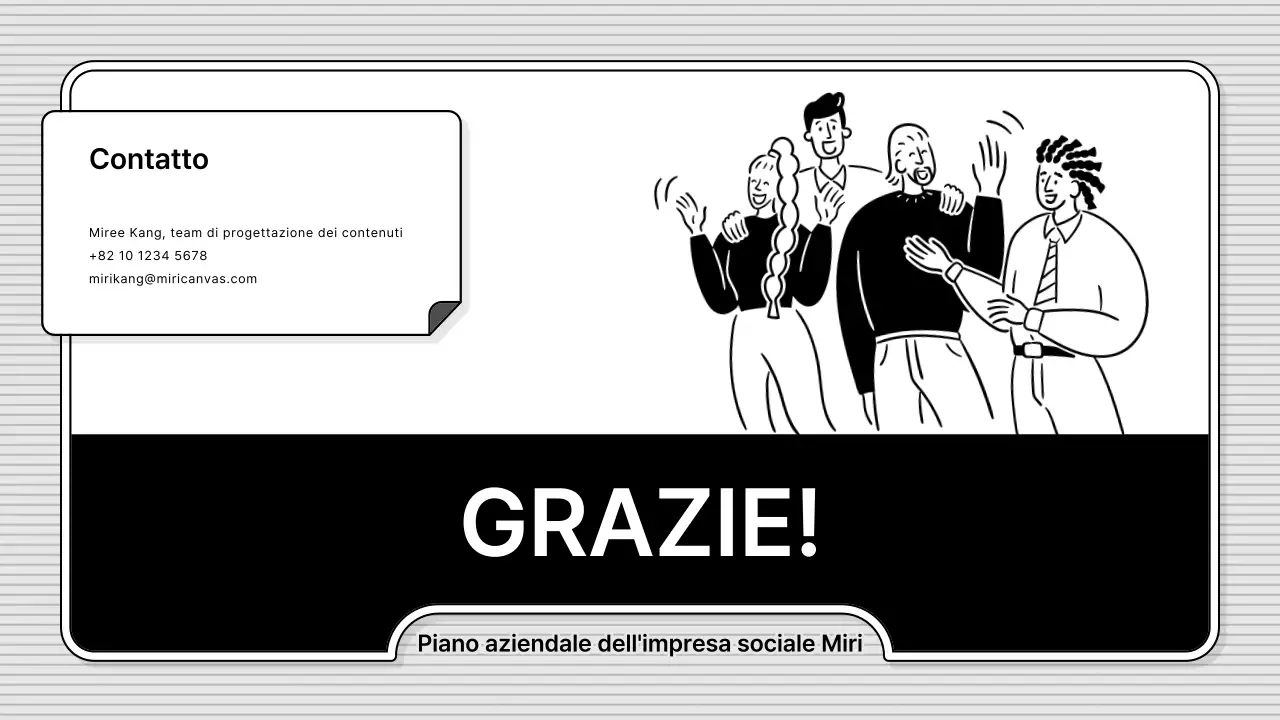 Bianco e nero, facile da modificare, stile illustrazione aziendale di base