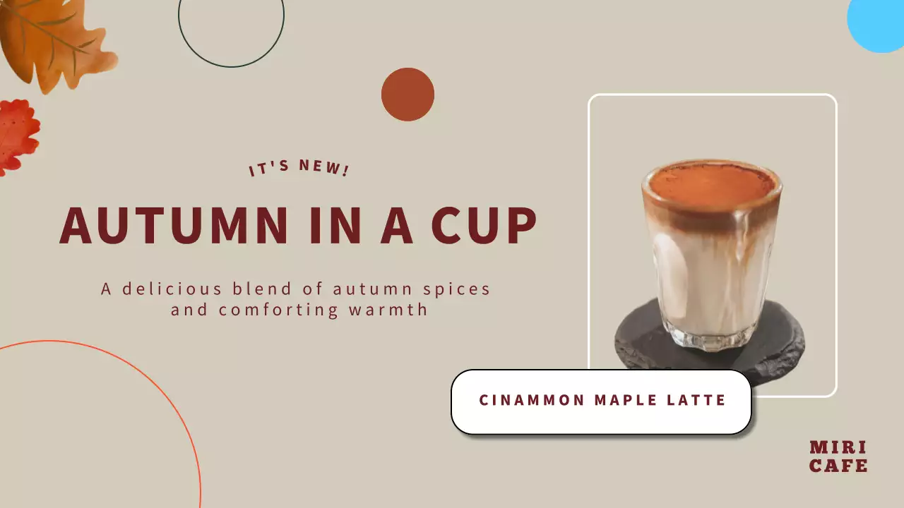 베이지 및 브라운 미니멀 샵 광고 플래너