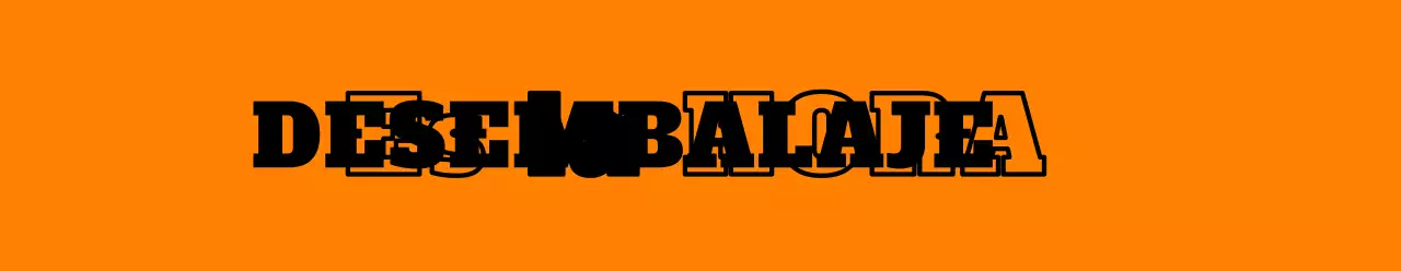 Cinta de envío naranja unboxing