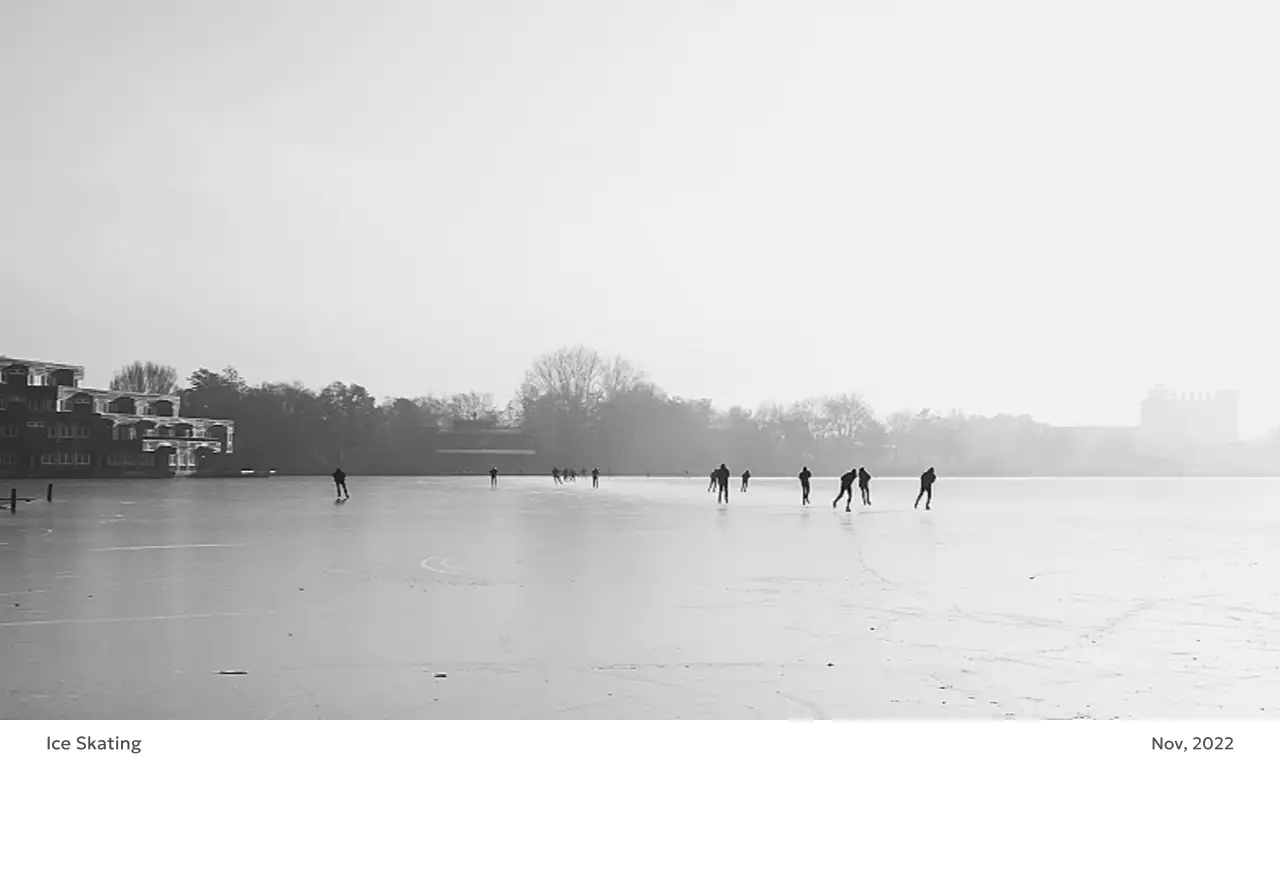 すっきりとした都会的な雰囲気のフォトカレンダー