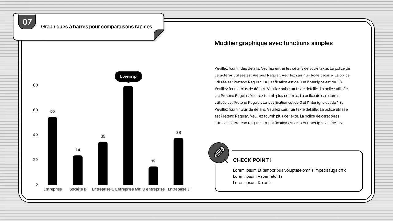 Noir et blanc, facile à éditer, style illustration commerciale de base