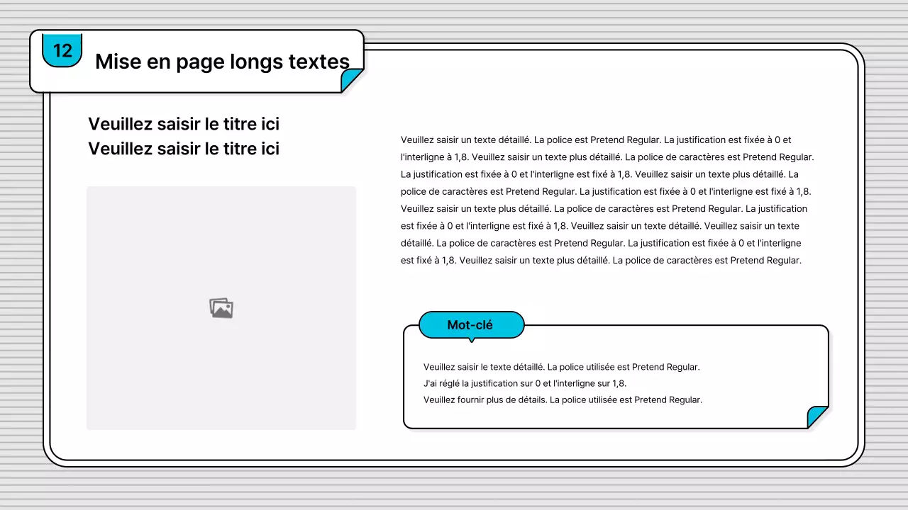 Le style d'illustration de base de Blue, facile à éditer, pour les entreprises