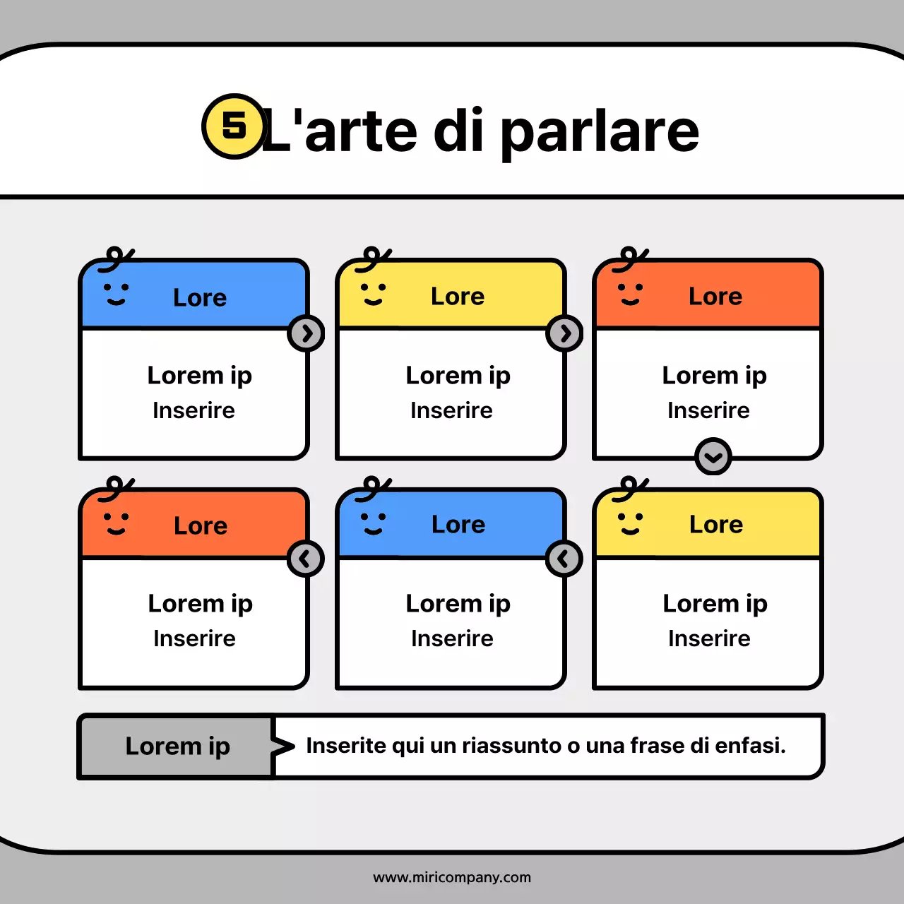 Simpatiche sagome di personaggi in arancione e blu: schede concettualiNews Kit