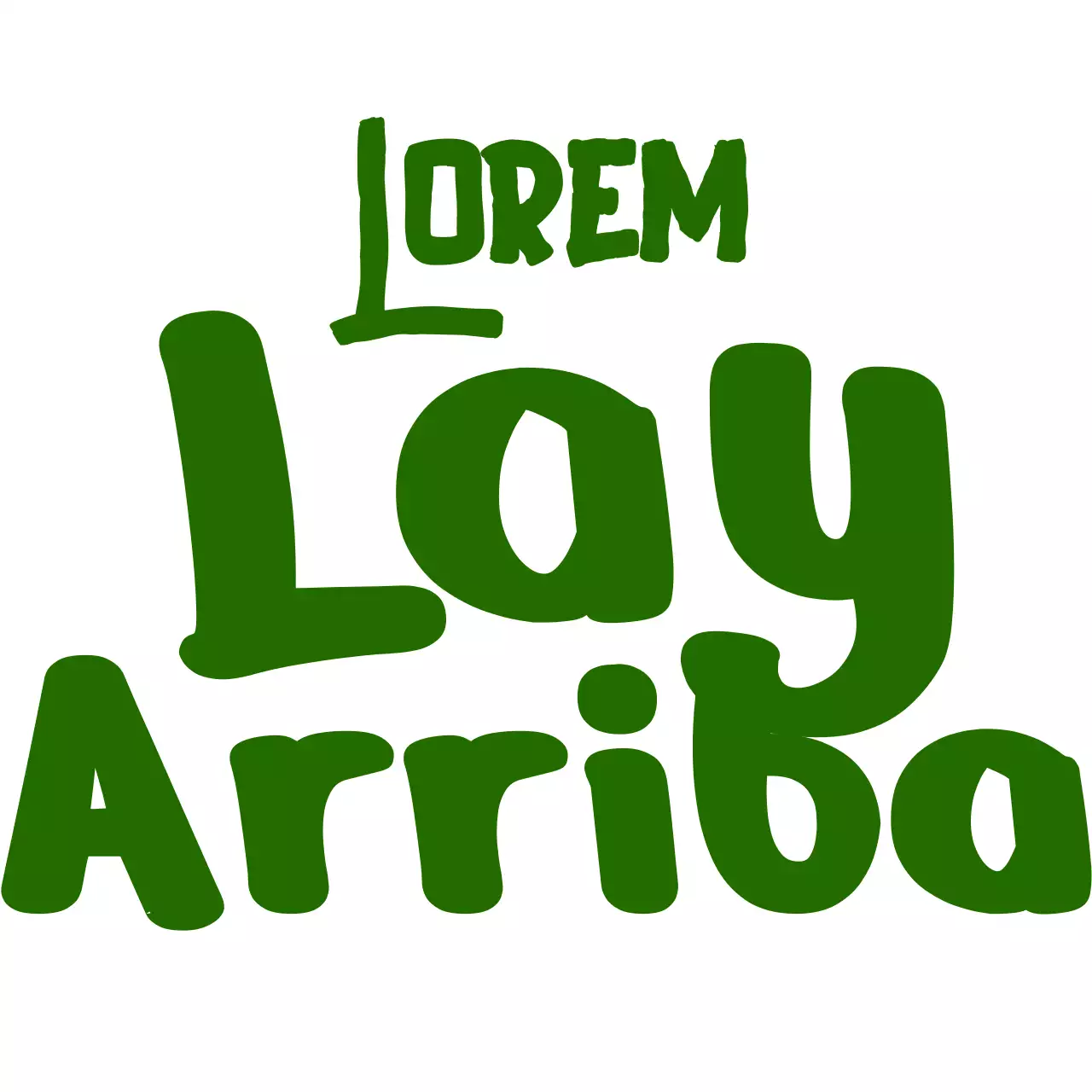 Dedicado a los palos de golf con un simpático concepto de ilustración de oso en verde y naranja