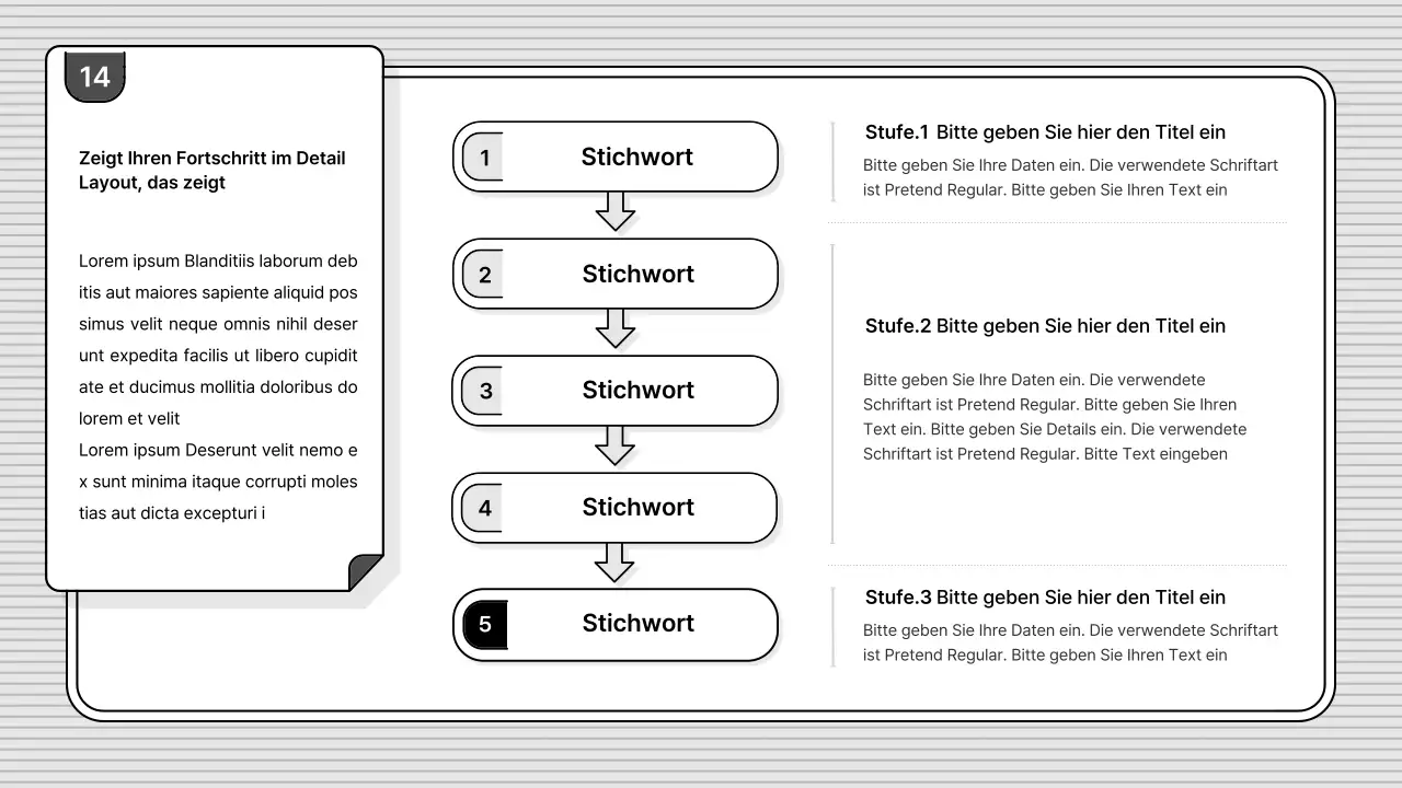 Schwarz und weiß, leicht zu bearbeiten, einfacher Business-Illustrationsstil