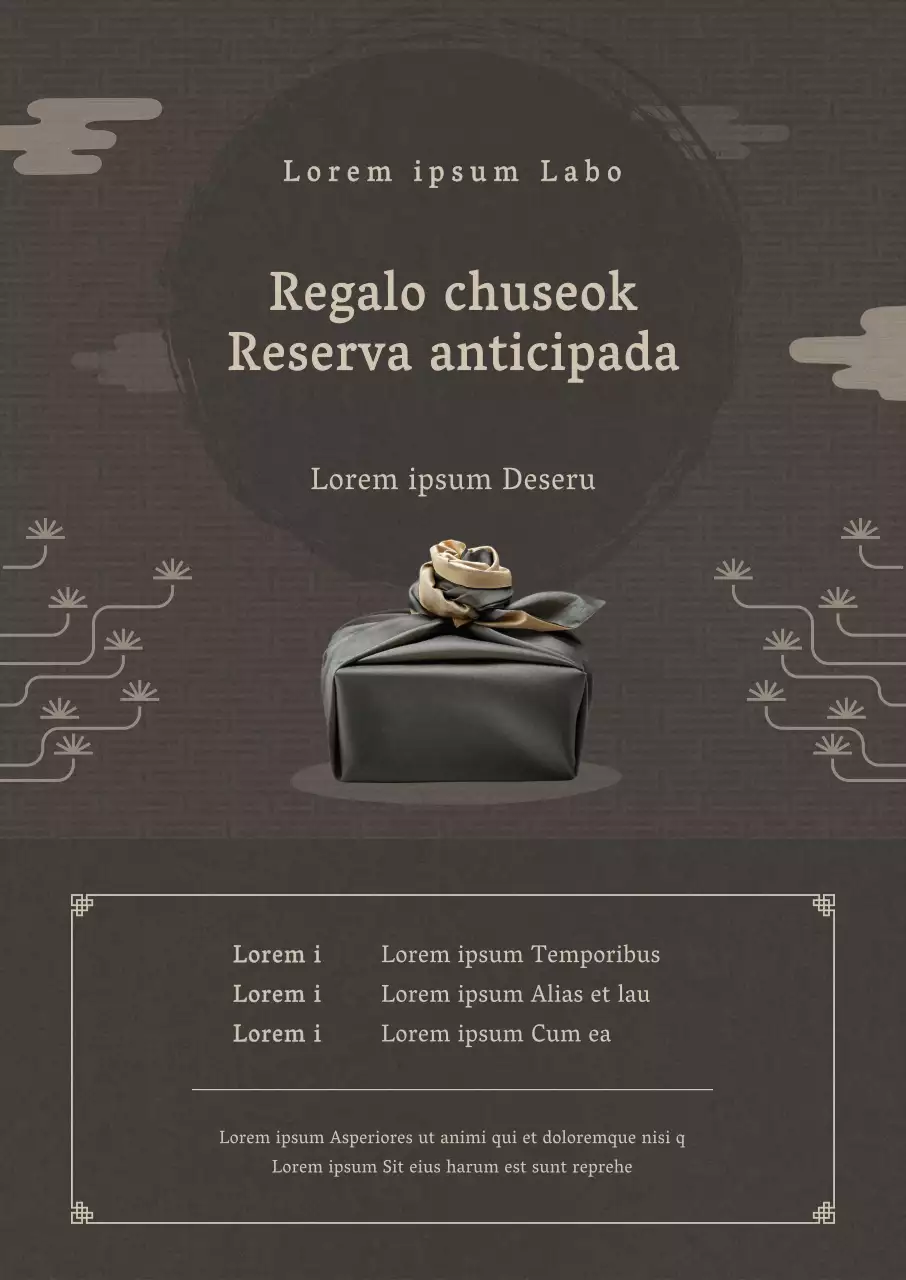 Regalos navideños con un toque marrón y tradicional