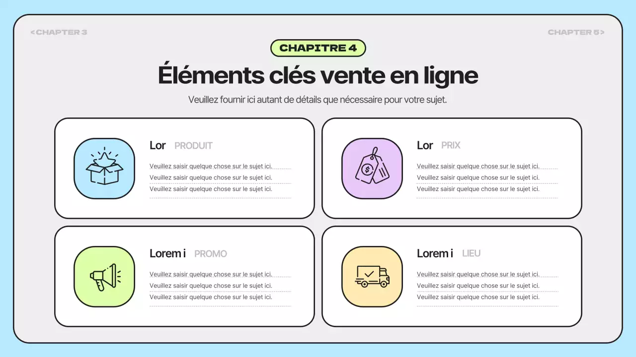 Des rapports d'étude de marché simples, aux couleurs de l'arc-en-ciel