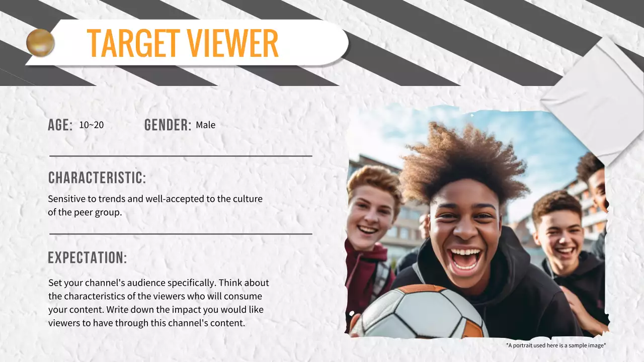 Grey and yellow trendy Video Content Planning Pitch