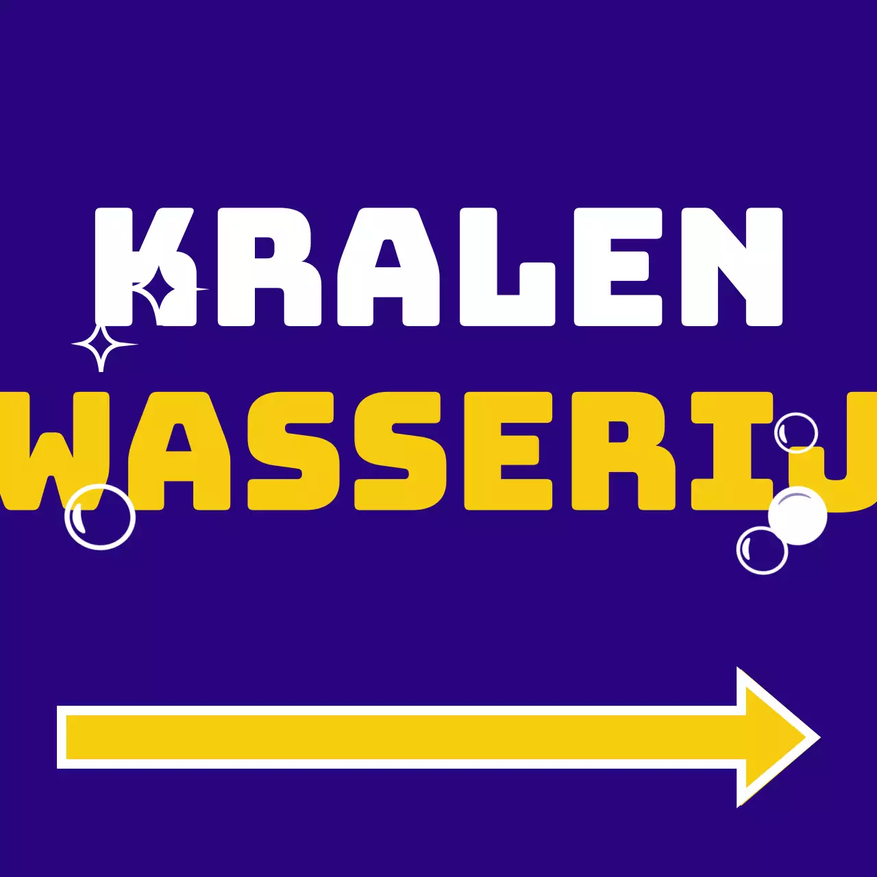 Gemakkelijk te lezen winkelbewegwijzering met blauwe, gele, oranje en witte kralenwastekst en illustraties met stippen, sterren en pijlen.