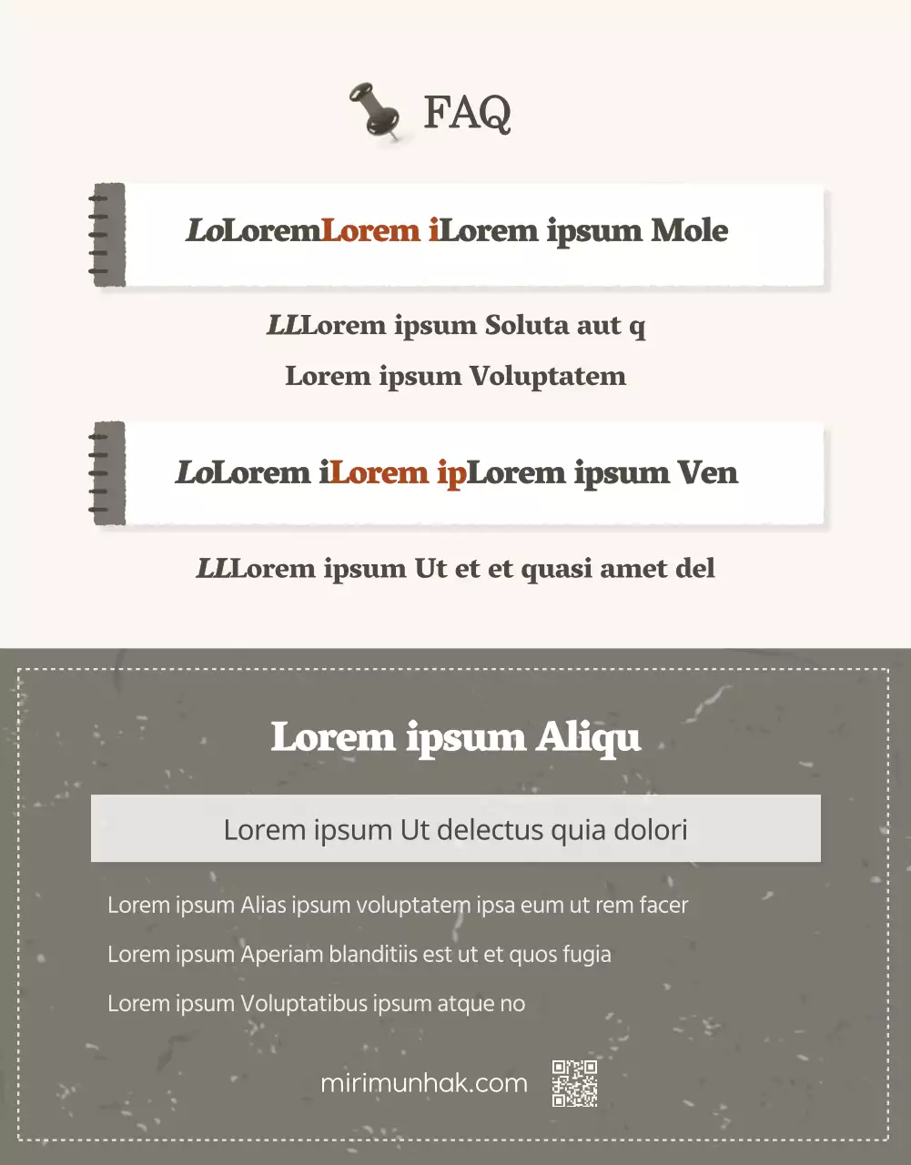 Wir veranstalten einen Wettbewerb für ein literarisches Liebesmotto im schlichten Vintage-Stil in Beige und Braun.