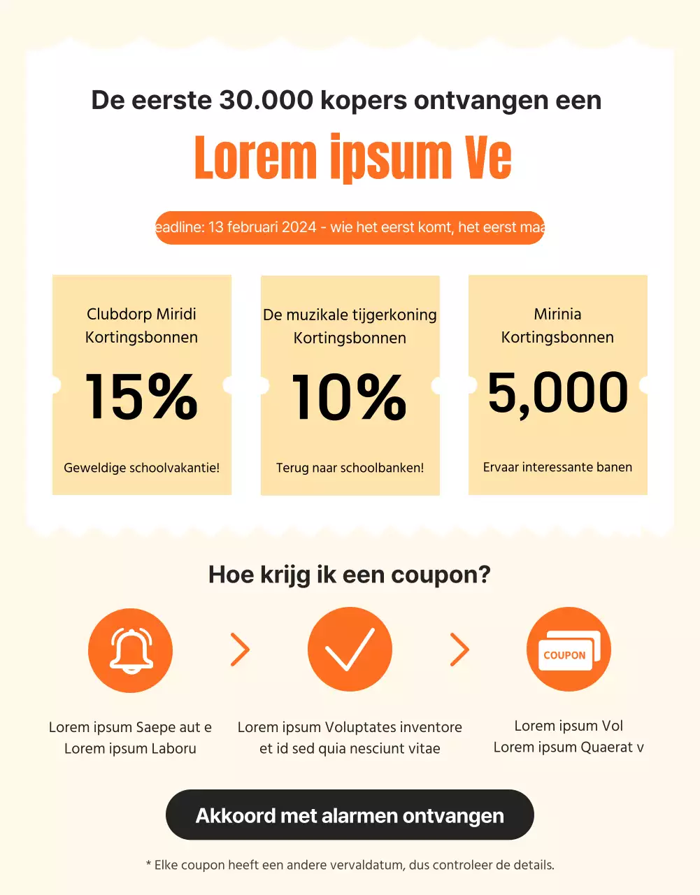 Terug naar school collectie met geïllustreerde schoolspullen op een gele achtergrond