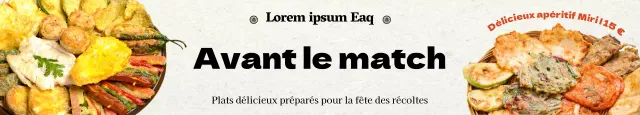 Événement de type "Chuseok food smorgasbord" avec images d'arrière-plan traditionnelles et polices de caractères calligraphiées.