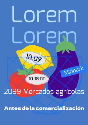 Promociona las ofertas de productos de Blue's