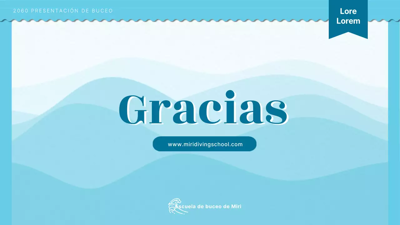 Introducción a la formación de buceo con el concepto de ilustración del océano azul claro