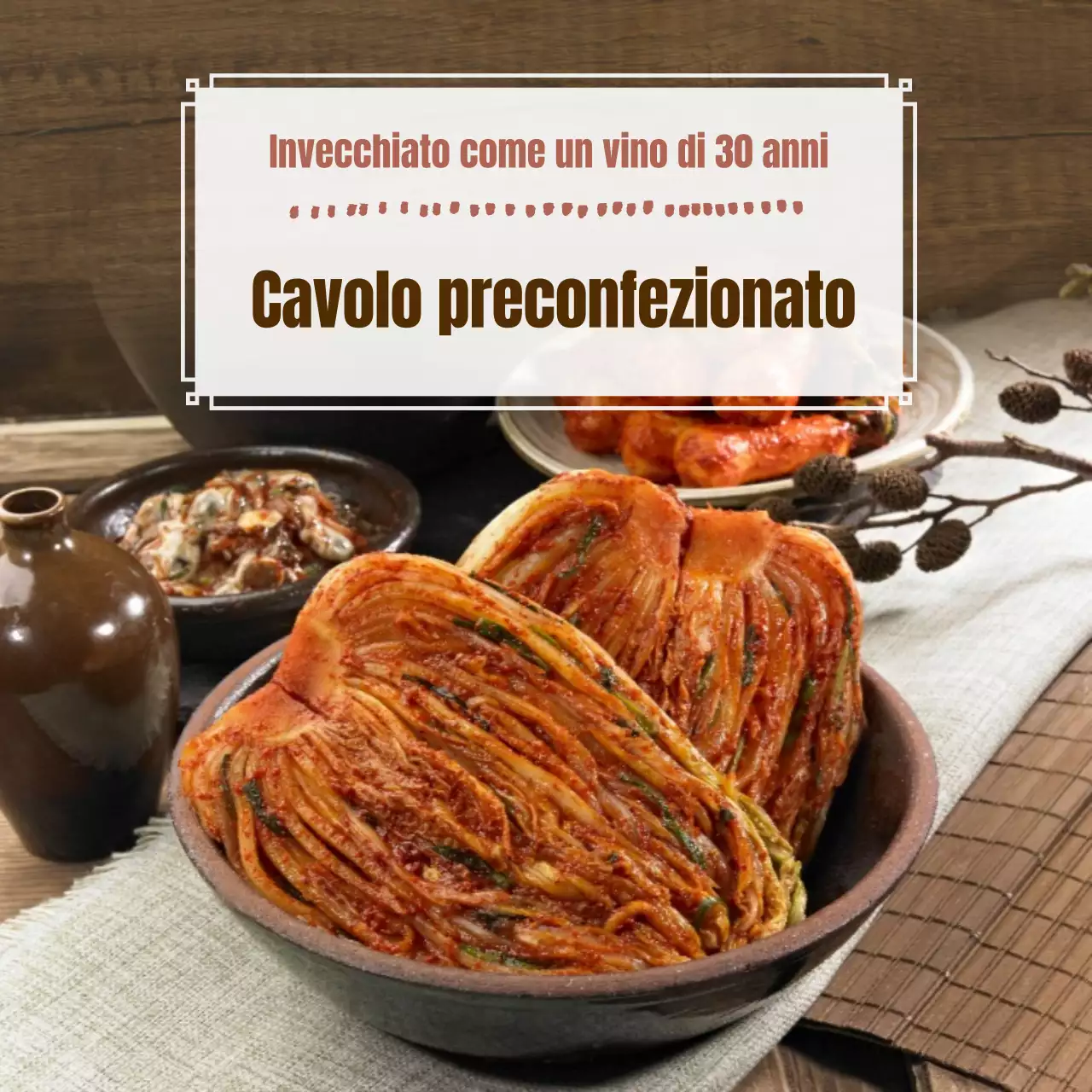 Marrone, tradizionale cavolo in salamoia ad