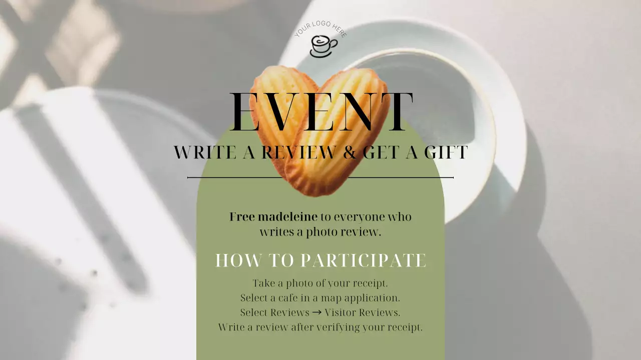 Green and Orange Elegant Shop advertising Planner