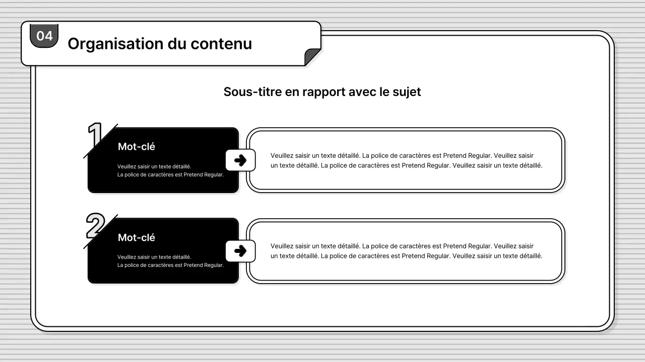 Noir et blanc, facile à éditer, style illustration commerciale de base