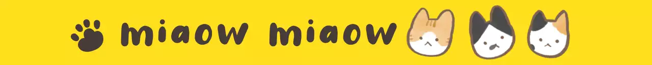 귀여운 고양이 일러스트가 있는 고양이 카페