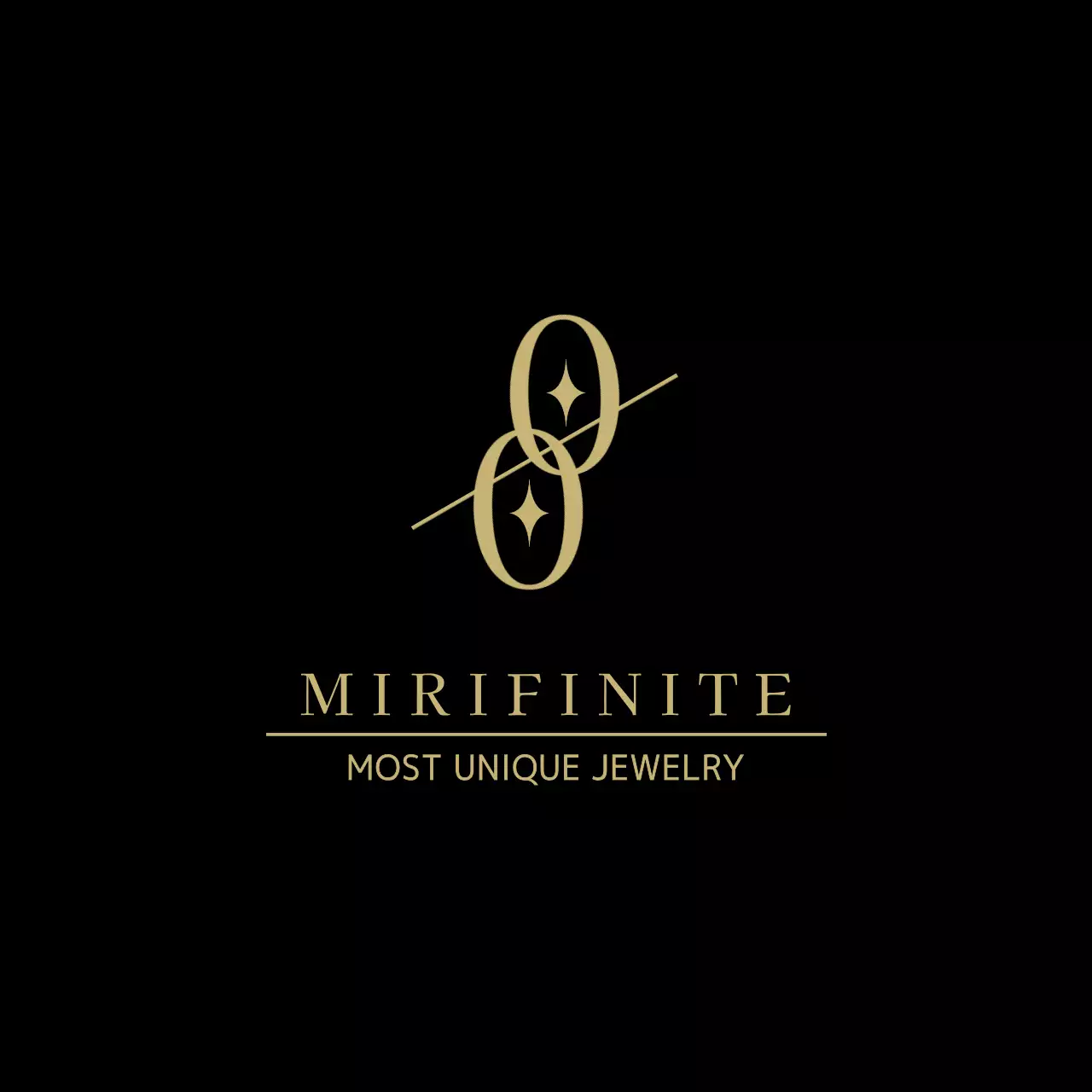 黒 ラグジュアリー ジュエリー ロゴ