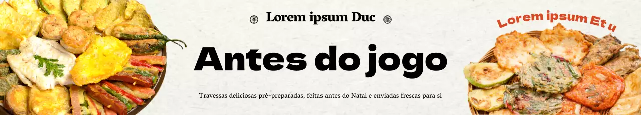 Evento de comida Chuseok com imagens de fundo tradicionais e tipos de letra de caligrafia