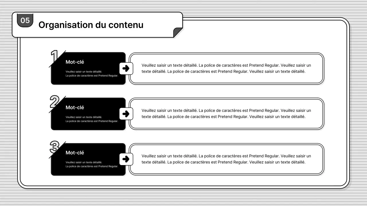 Noir et blanc, facile à éditer, style illustration commerciale de base