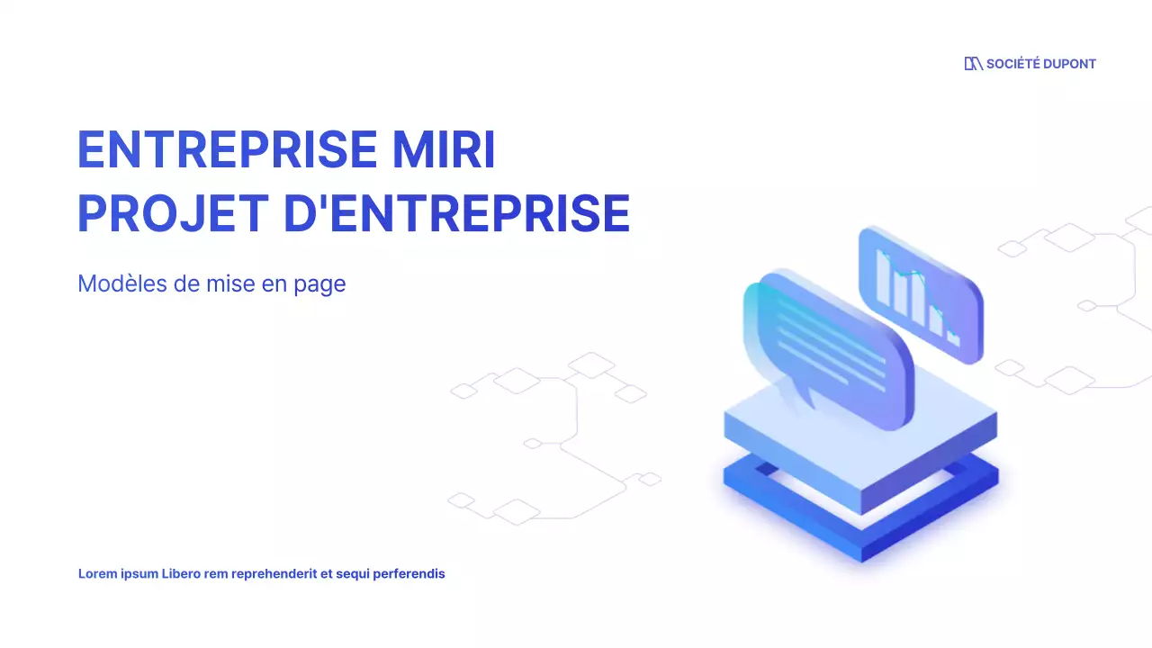 Le blanc et le bleu pour un look professionnel épuré