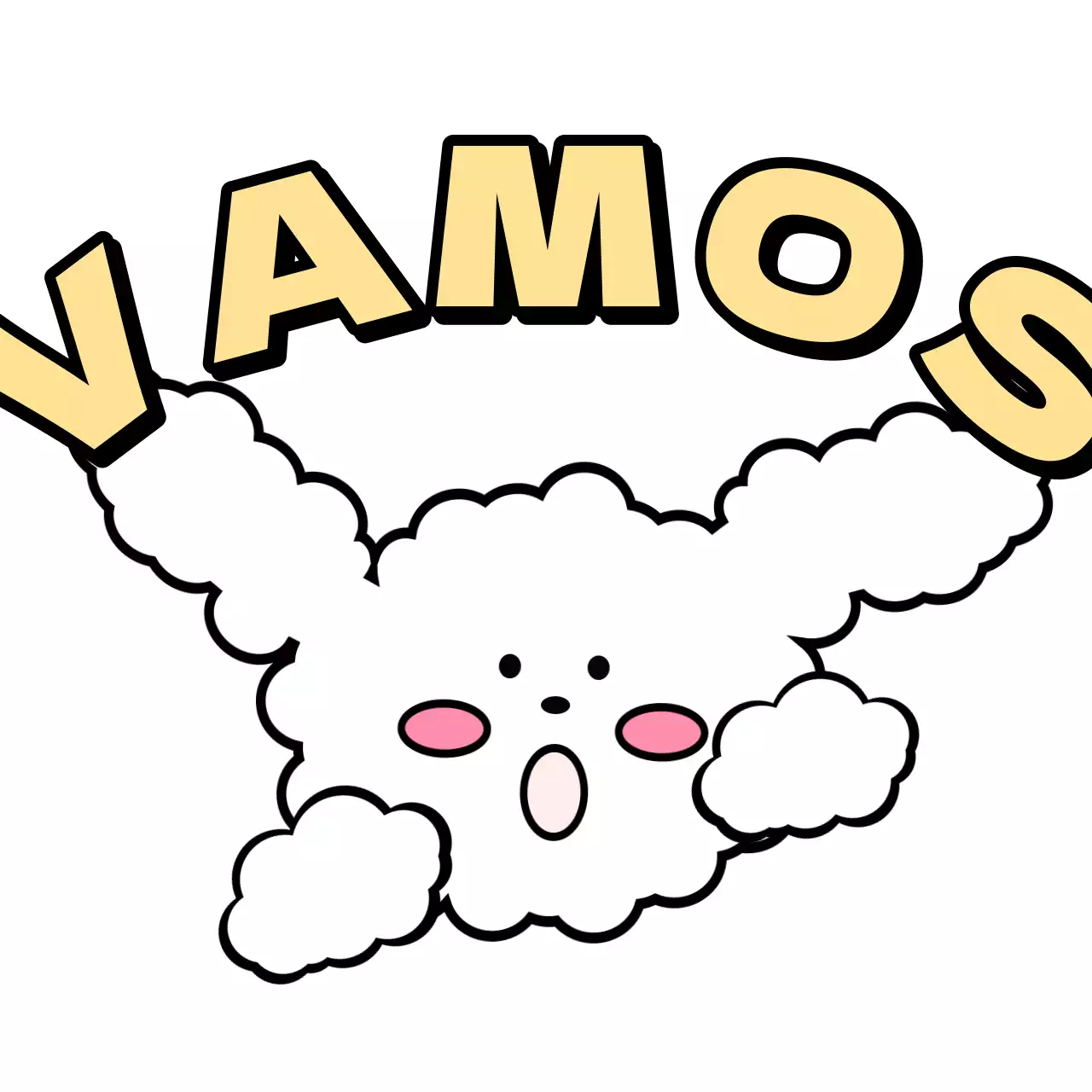 Artigos personalizados ilustrados, bonitos e simples, em amarelo e branco