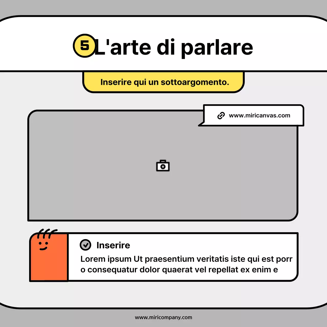 Simpatiche sagome di personaggi in arancione e blu: schede concettualiNews Kit