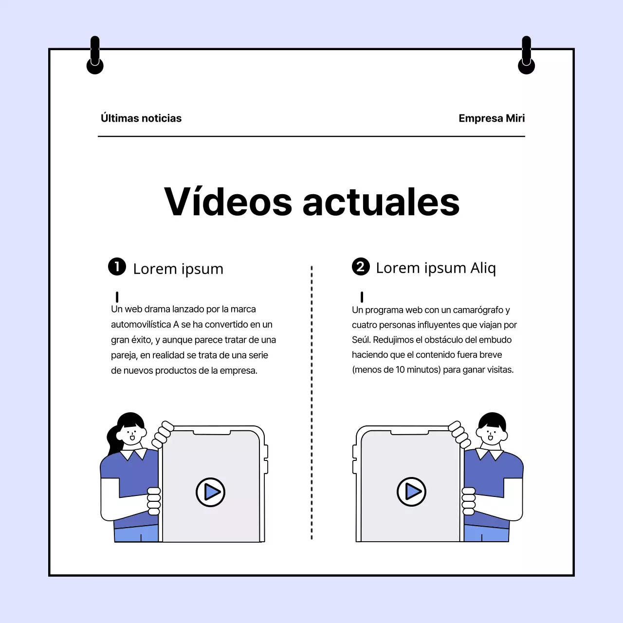 Informe del boletín Blue's Simple Marketing