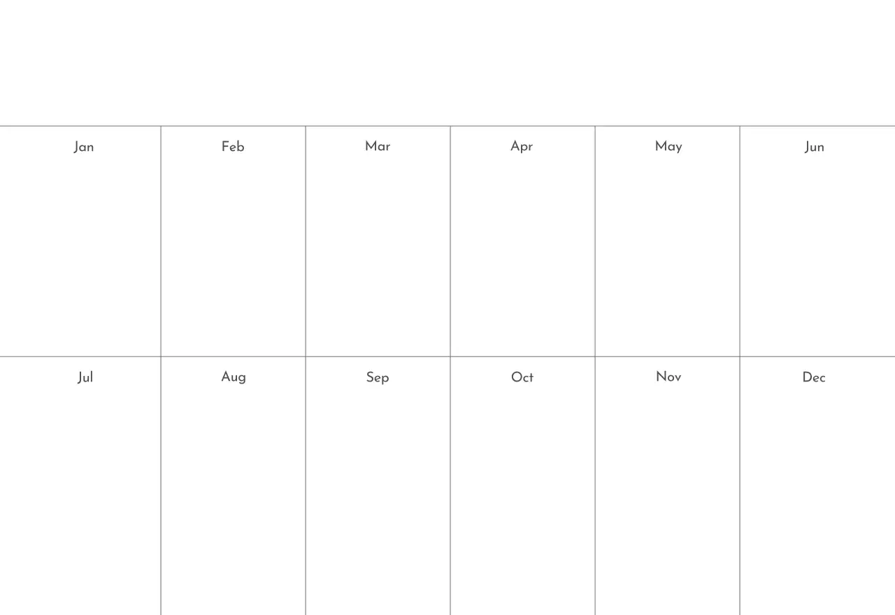 すっきりとした都会的な雰囲気のフォトカレンダー