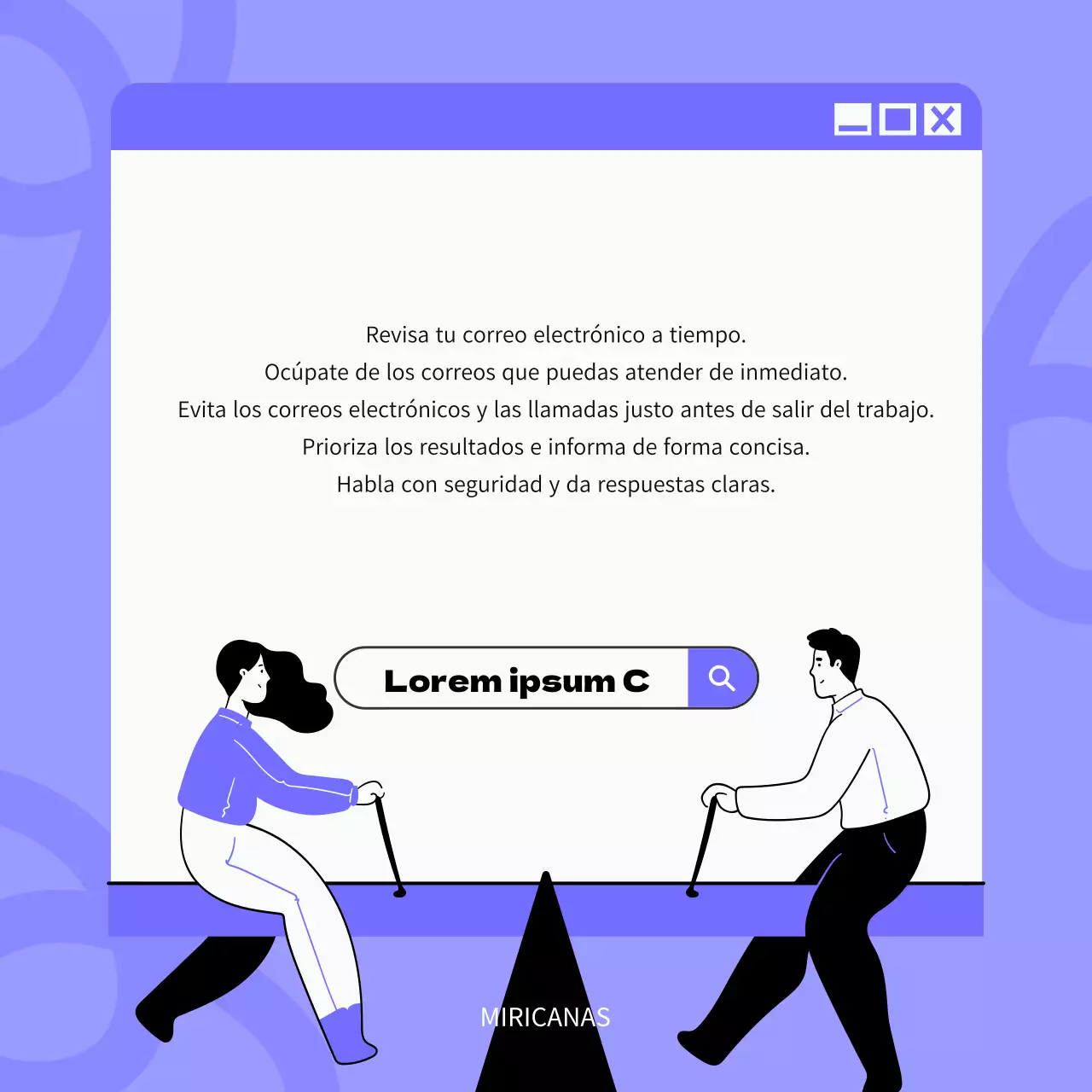 Consejos de trabajo en malva y negro inspirados en el arte pop