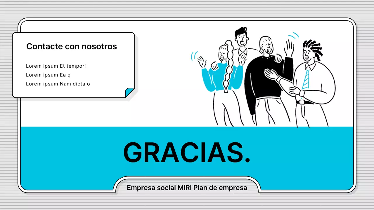 El estilo de ilustración empresarial básico y fácil de editar de Blue