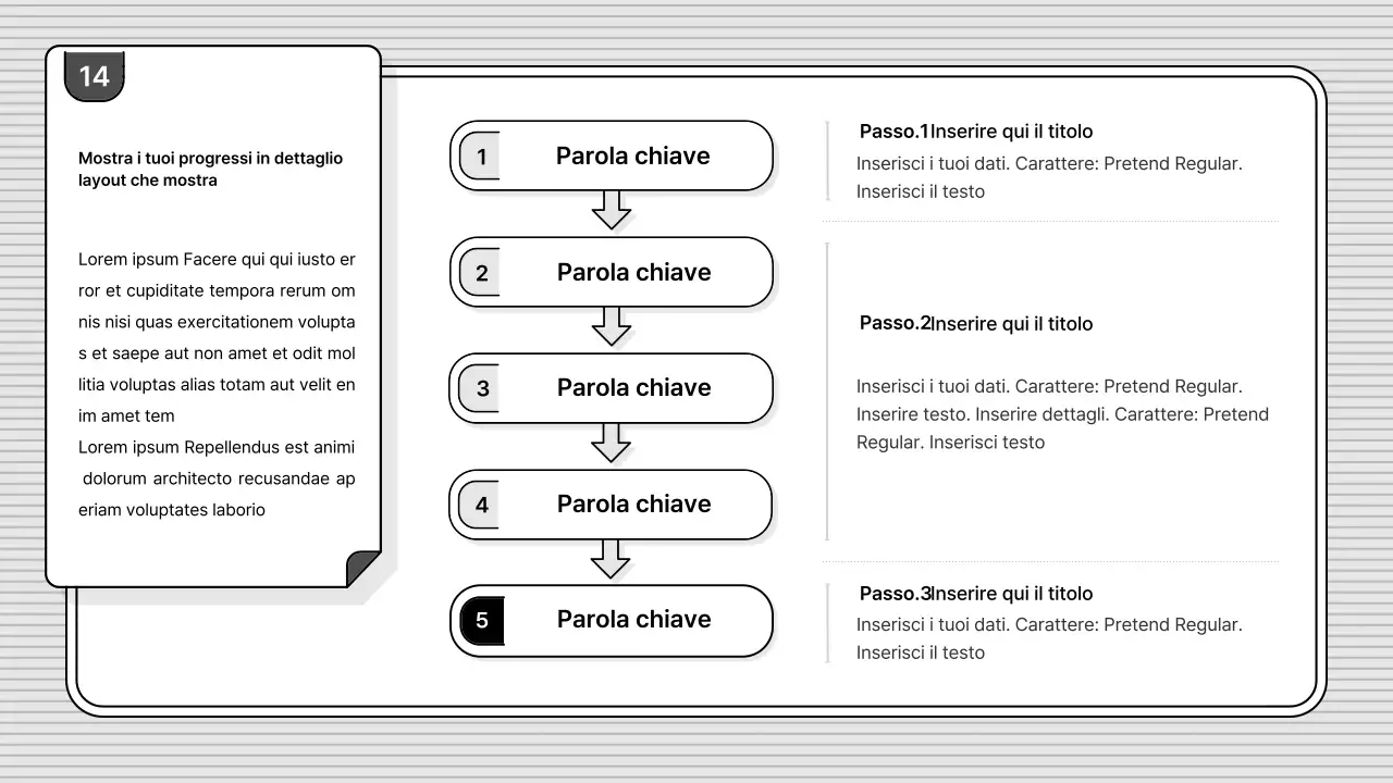 Bianco e nero, facile da modificare, stile illustrazione aziendale di base