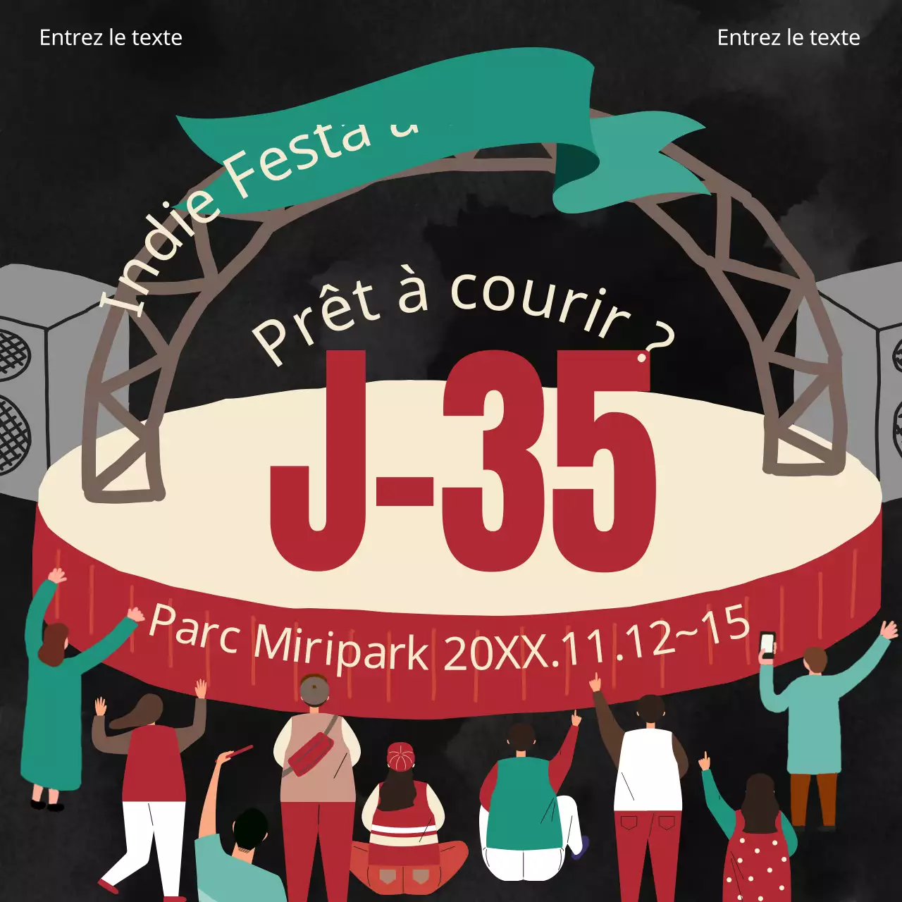 Promouvoir la tendance festive du noir et du rouge