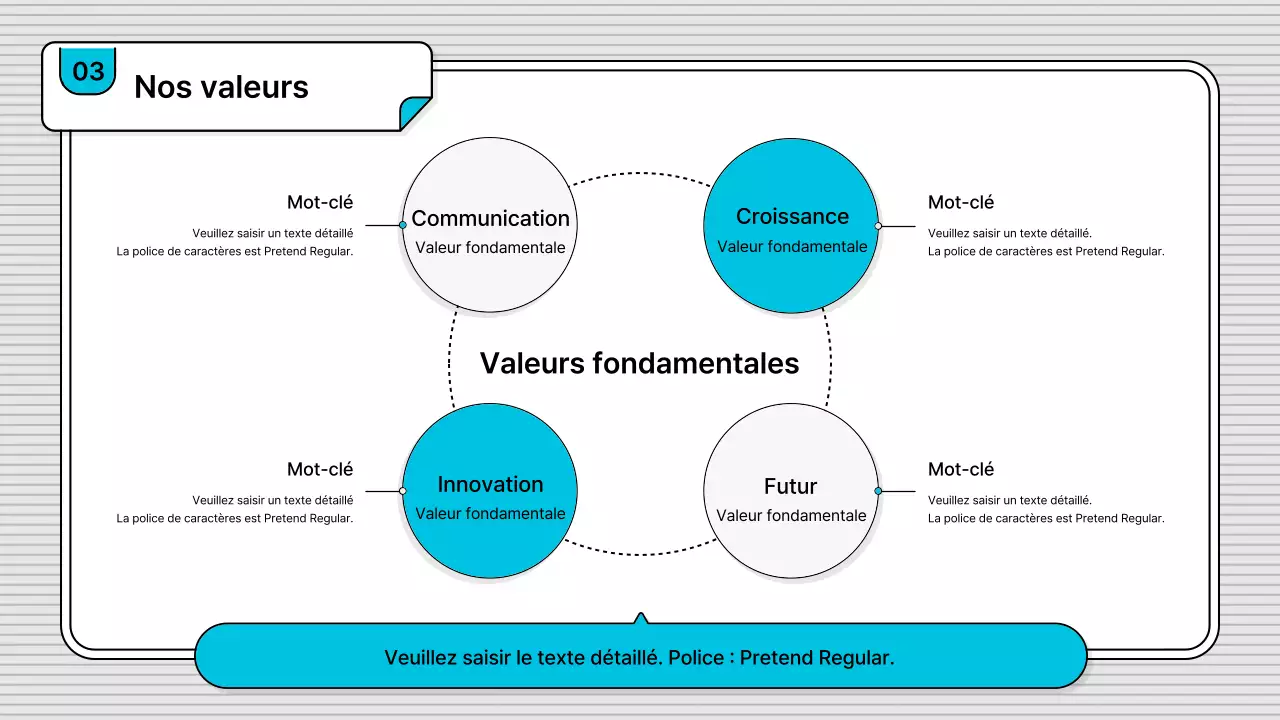 Le style d'illustration de base de Blue, facile à éditer, pour les entreprises